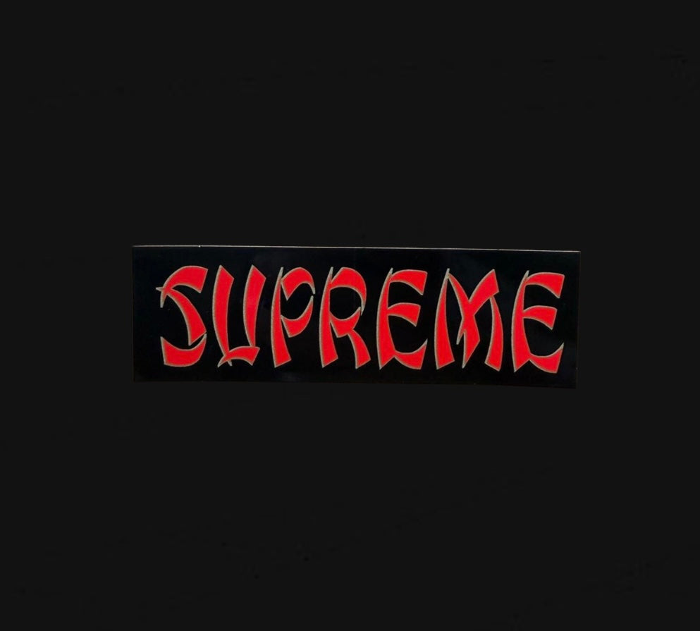 Supreme Action Sticker