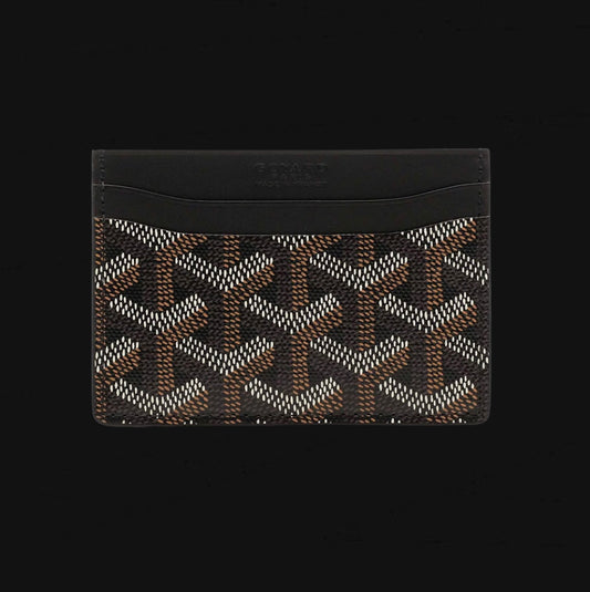 GOYARD Saint-Sulpice Card Wallet Black