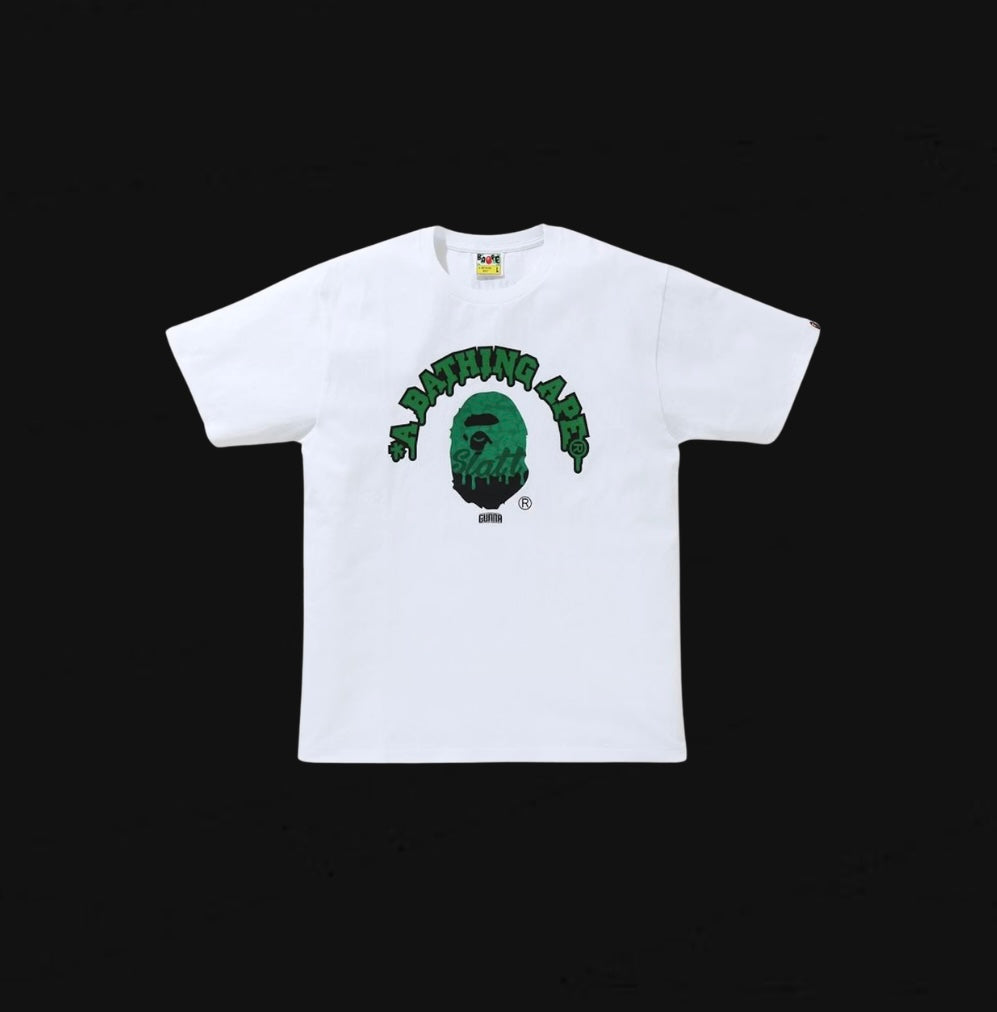 Gunna X Bape Tee White/Green