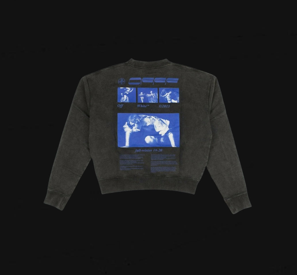 Off White Caravaggio Oversized Crewneck