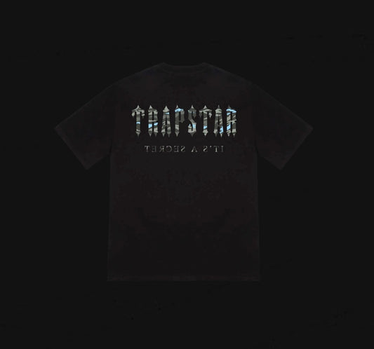 Trapstar Decoded All Terrain Tee “Black/Blue” Cameo