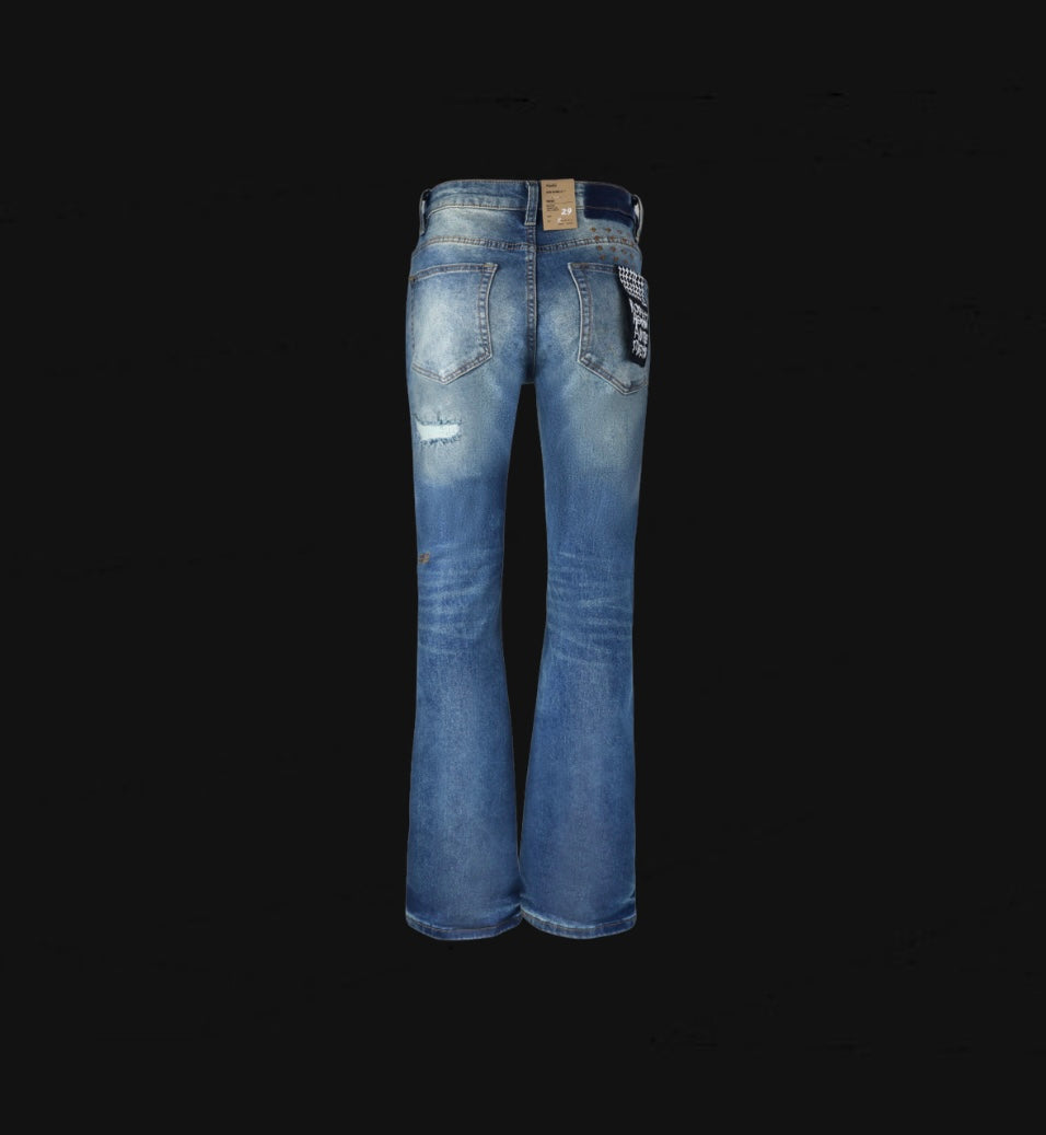 Ksubi Bronco Roadhouse Repair Jeans