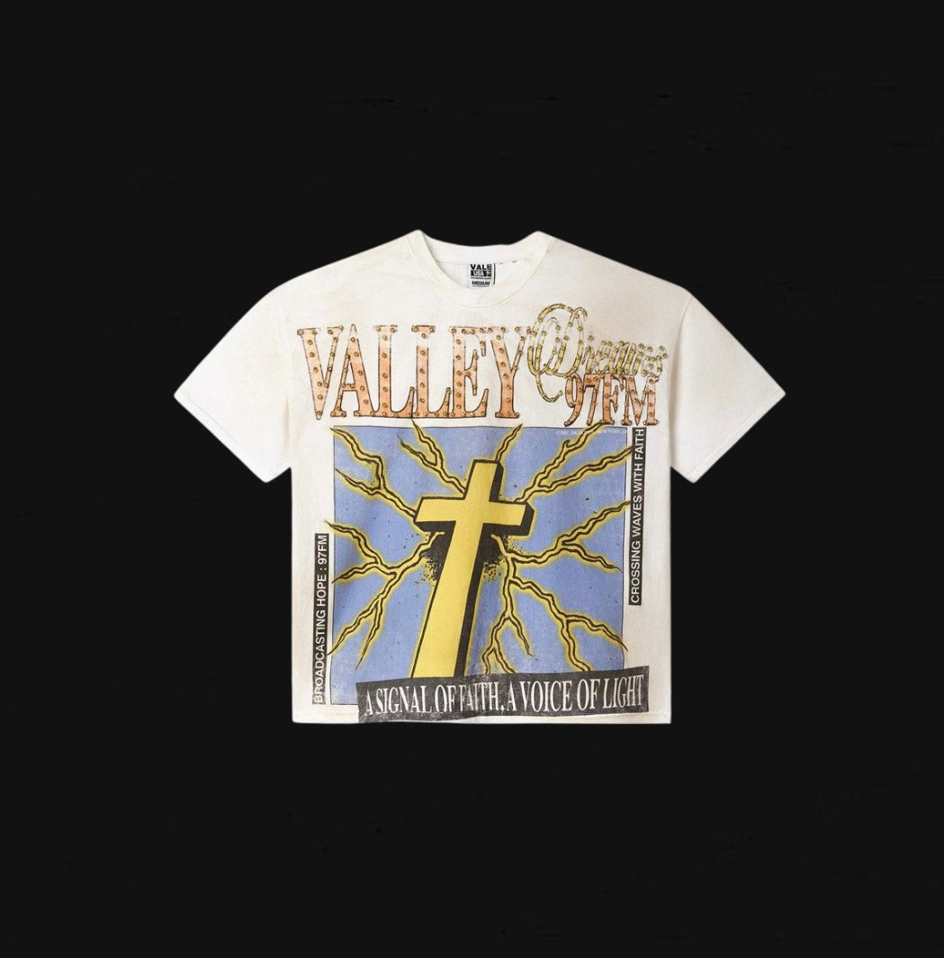 Vale Forever Thunder Cross Bling Tee