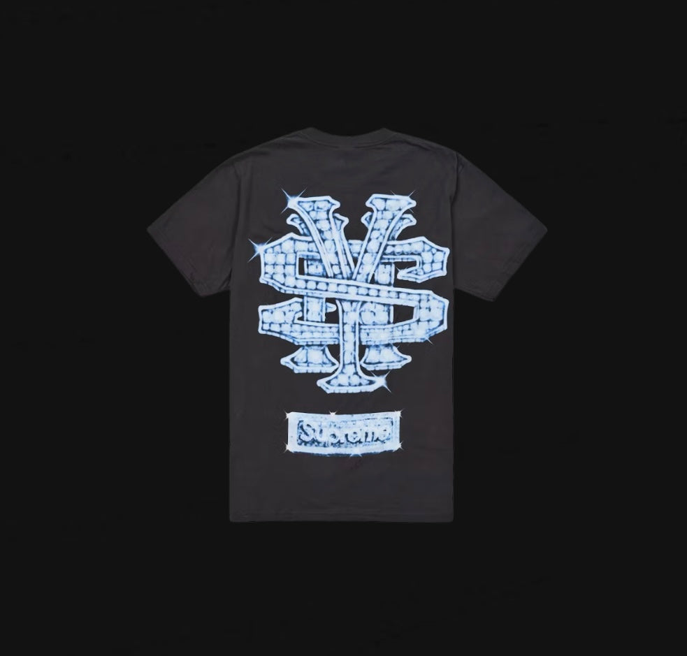 Supreme Snowman Tee Black