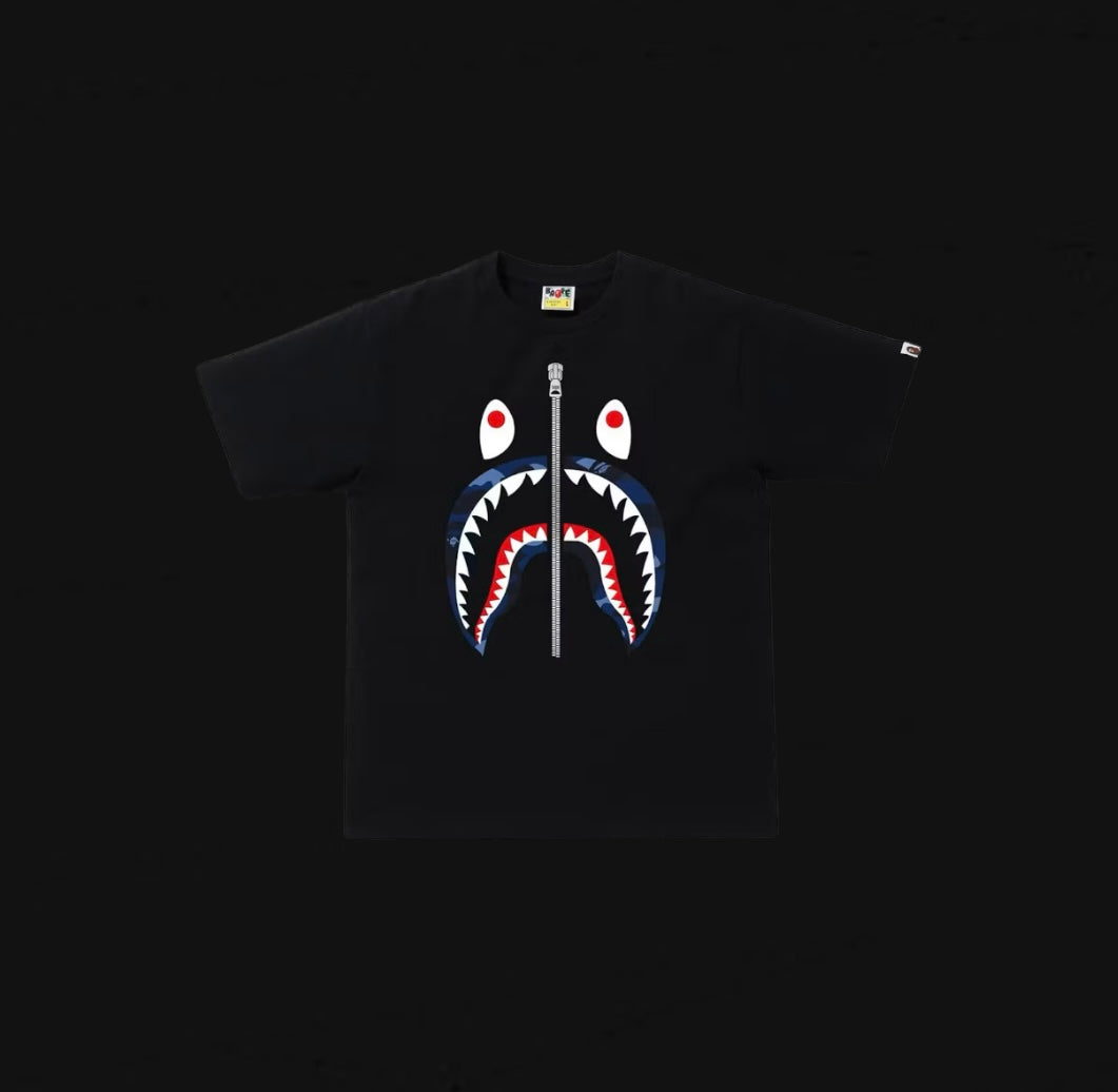 Bape Shark Camo Tee