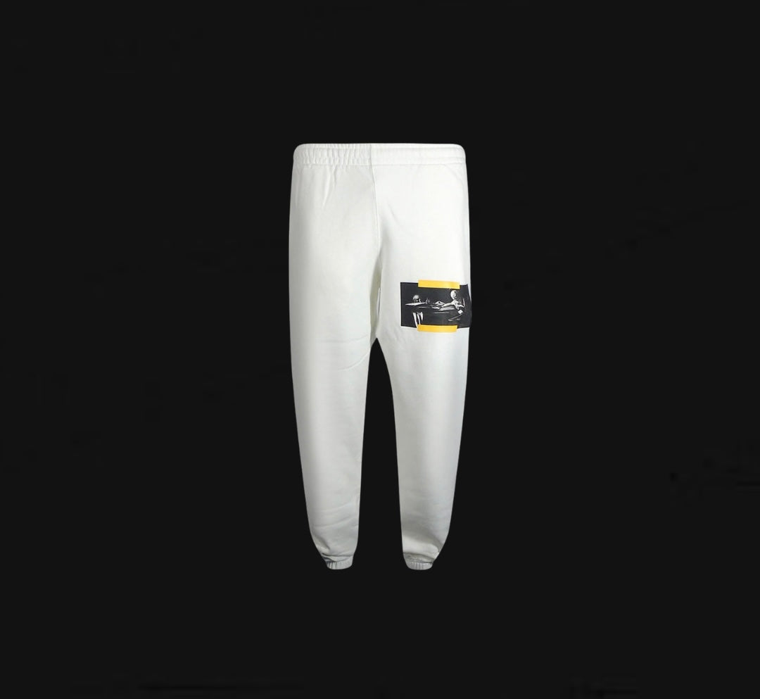 Off White Caravaggio Painting Sweatpants