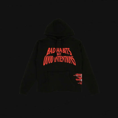 Vlone X NAV Bad Habits Good Intentions Hoodie