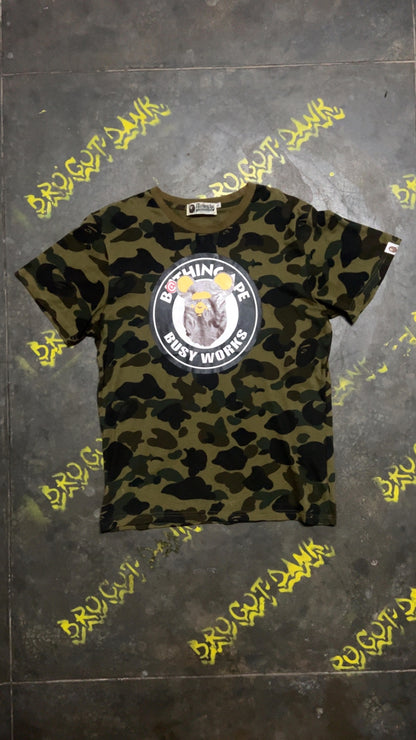 Bape Busy Works Camo Tee