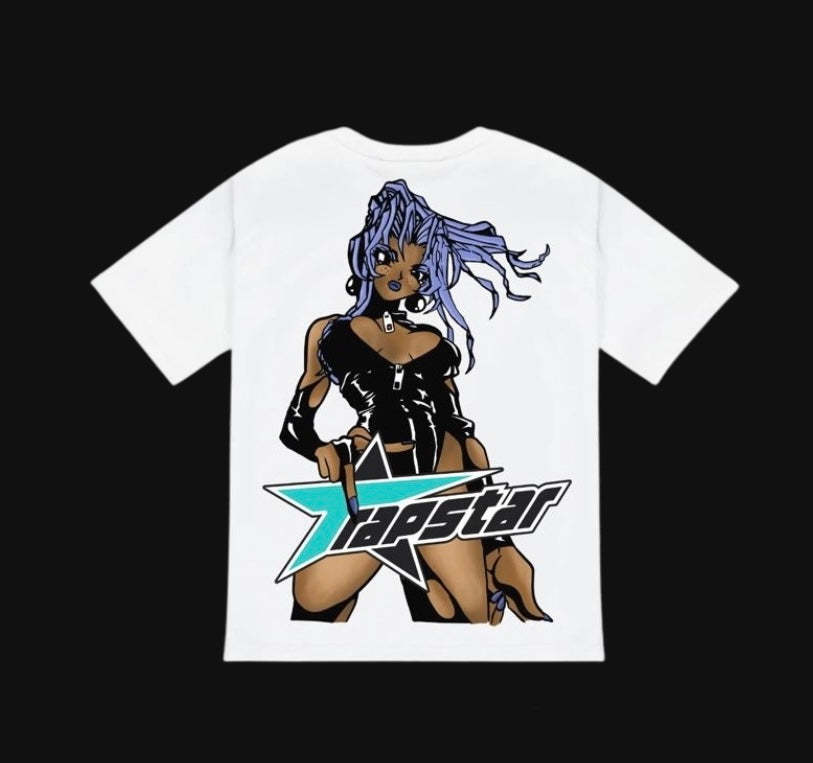 Trapstar Rockstar Tee white