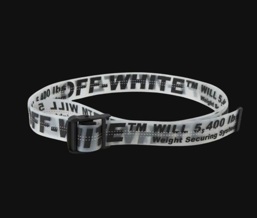 Off-White ‘Industrial Rubber Belt’ (SS18) Black