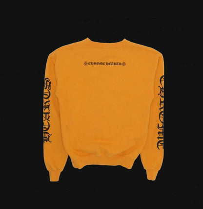 Chrome Hearts Crewneck Vertical Logo