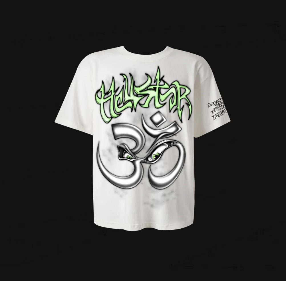 Hellstar Reach Your Inner Peace Om Tee