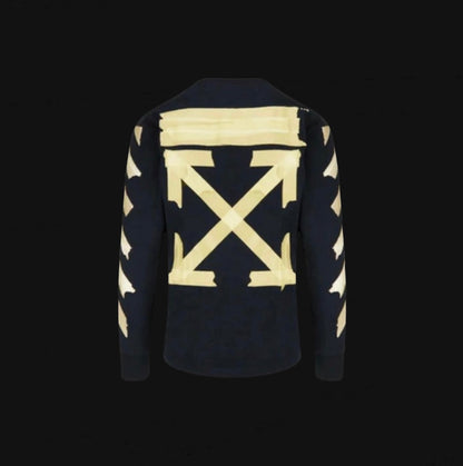 Off White Tape Arrow L/S Tee Black