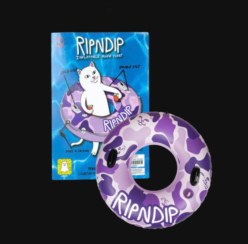 RIPNDIP Camo Tube Pool Float
Purple