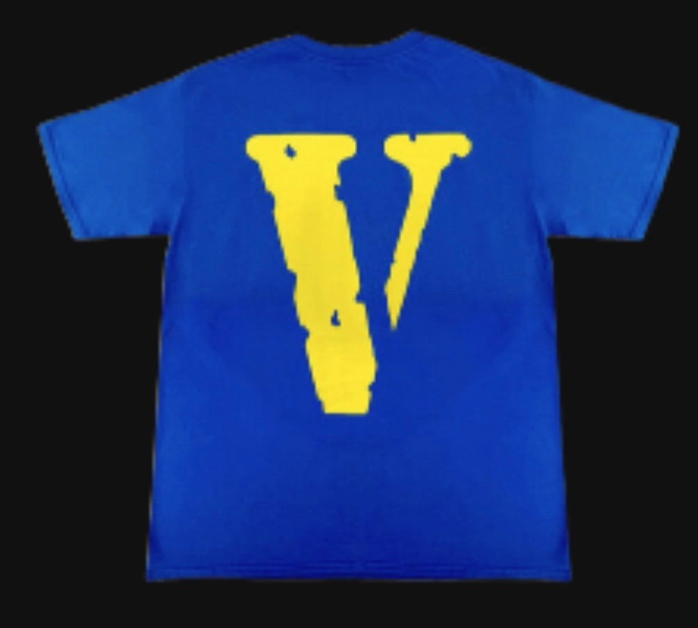 Vlone FRIENDS Tee Blue/Yellow