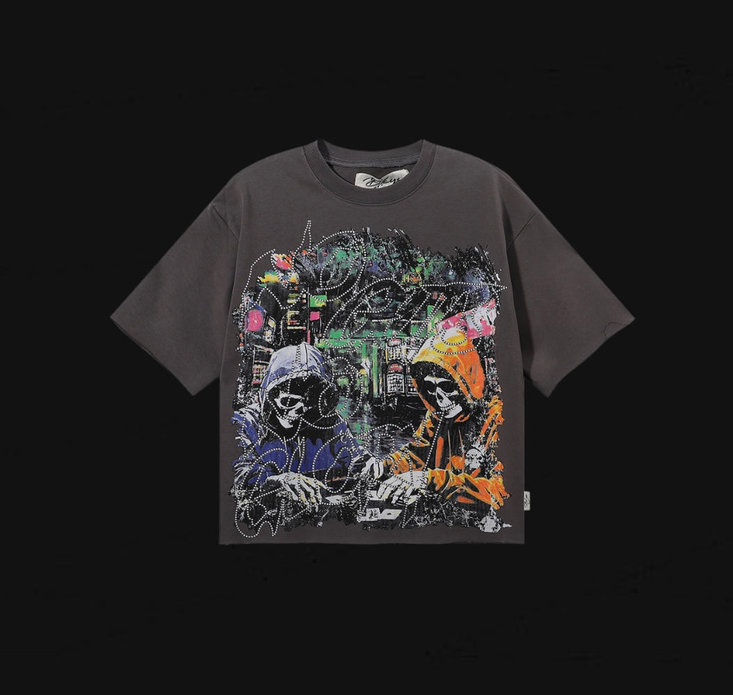 BKYS “No Cut No Glory” F-Terry Crop Tee