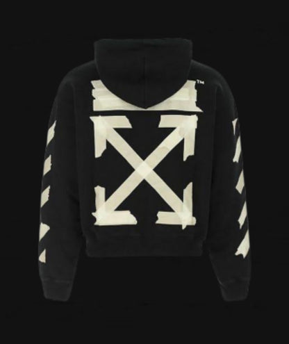 Off White Tape Arrows Hoodie