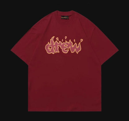 Drew House ‘Lit ss Tee Burgundy’