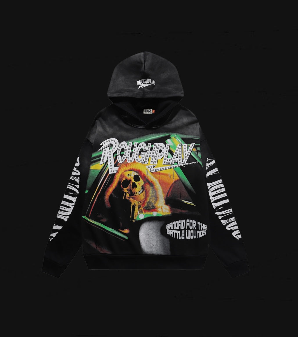 RoughPlay “Skull In Car” Hoodie