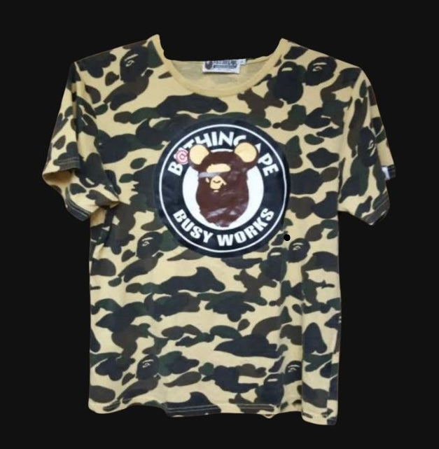 Bape Busy Works Camo Tee