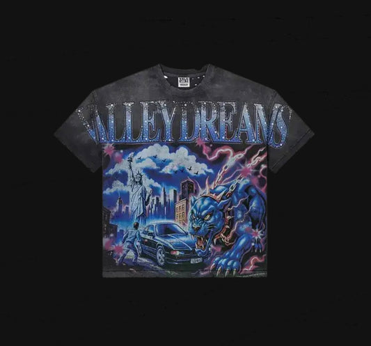 Vale Forever Monster Big Tee Black