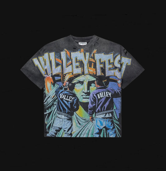 Vale Forever Bling Graffiti Tee