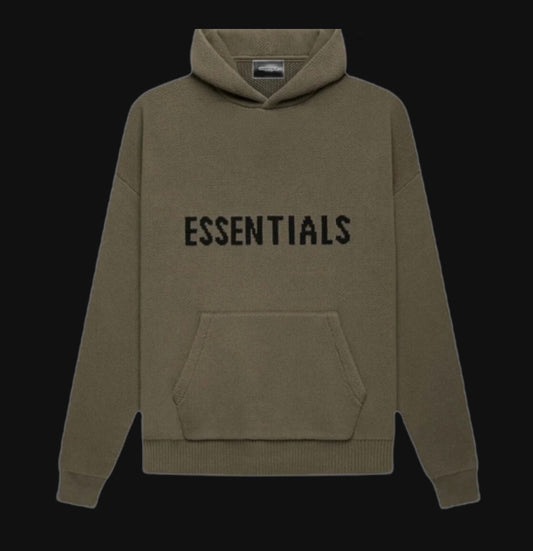 Essentials FOG knit pullover Harvest Hoodie (SS21)