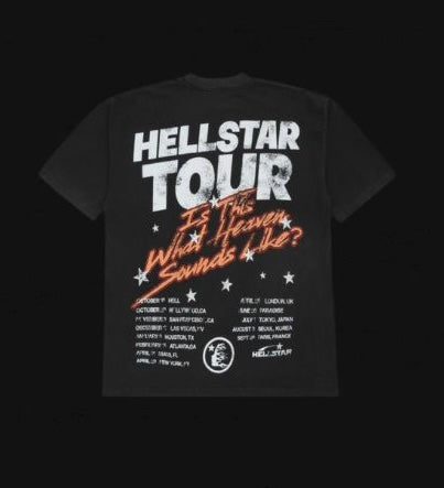 Hellstar Studios Biker Tour Tee Washed Black