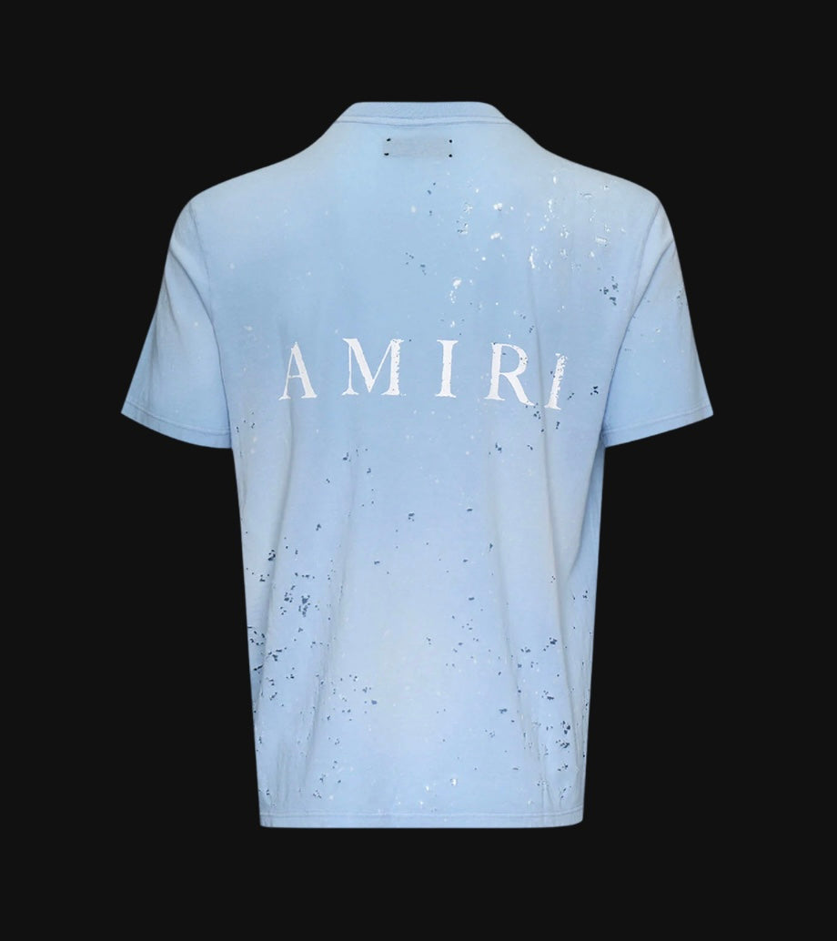 Amiri Shotgun Tee Blue