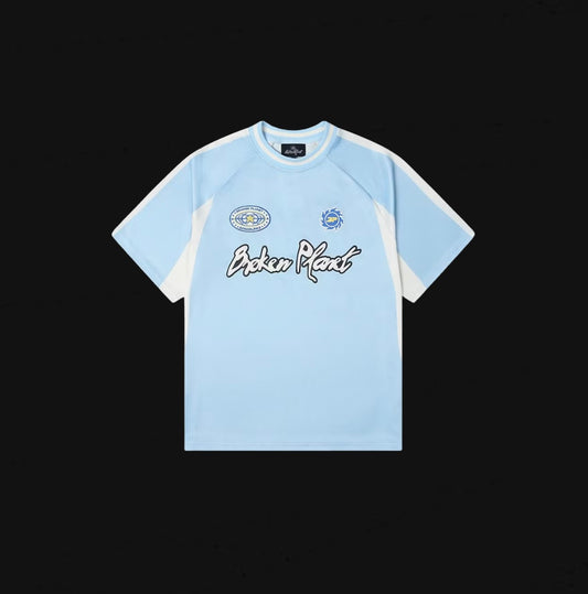 Broken Planet Football Jersey Light Blue