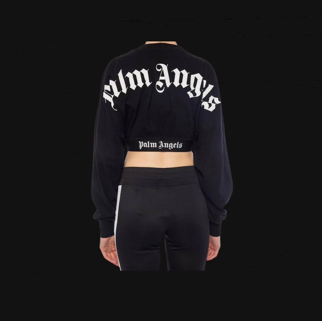 Palm Angels Women’s L/S Crop Top
