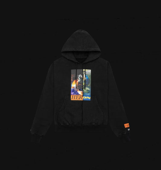 Heron Preston Split Swan Hoodie