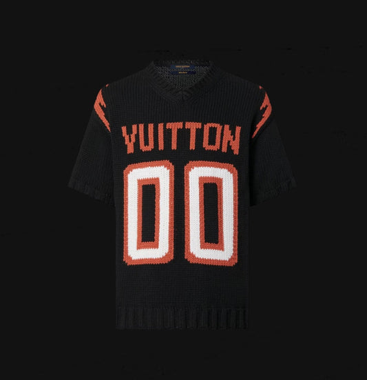 Louis Vuitton Chunky Intarsia Football Tee