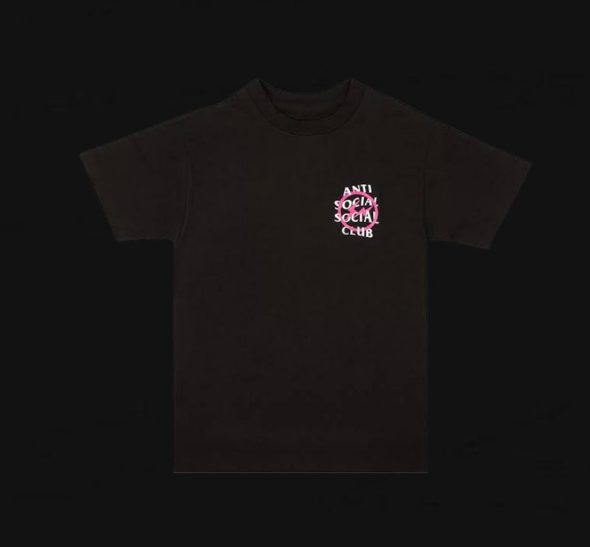 Anti Social Social Club x Fragment Pink Bolt Tee