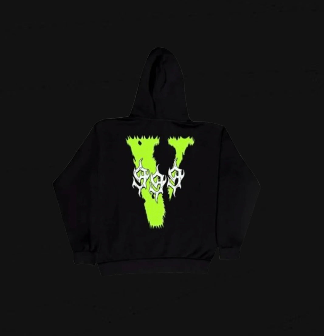 Vlone X Juice WRLD Fighting Demons Hoodie