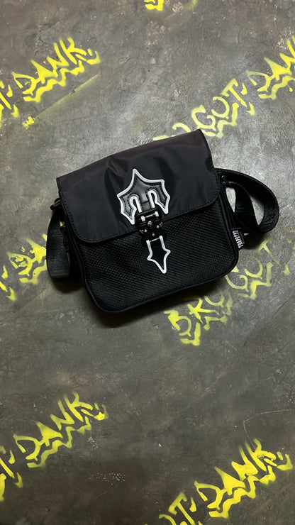 Trapstar Irongate T-cross Body Bag - Black/Reflective