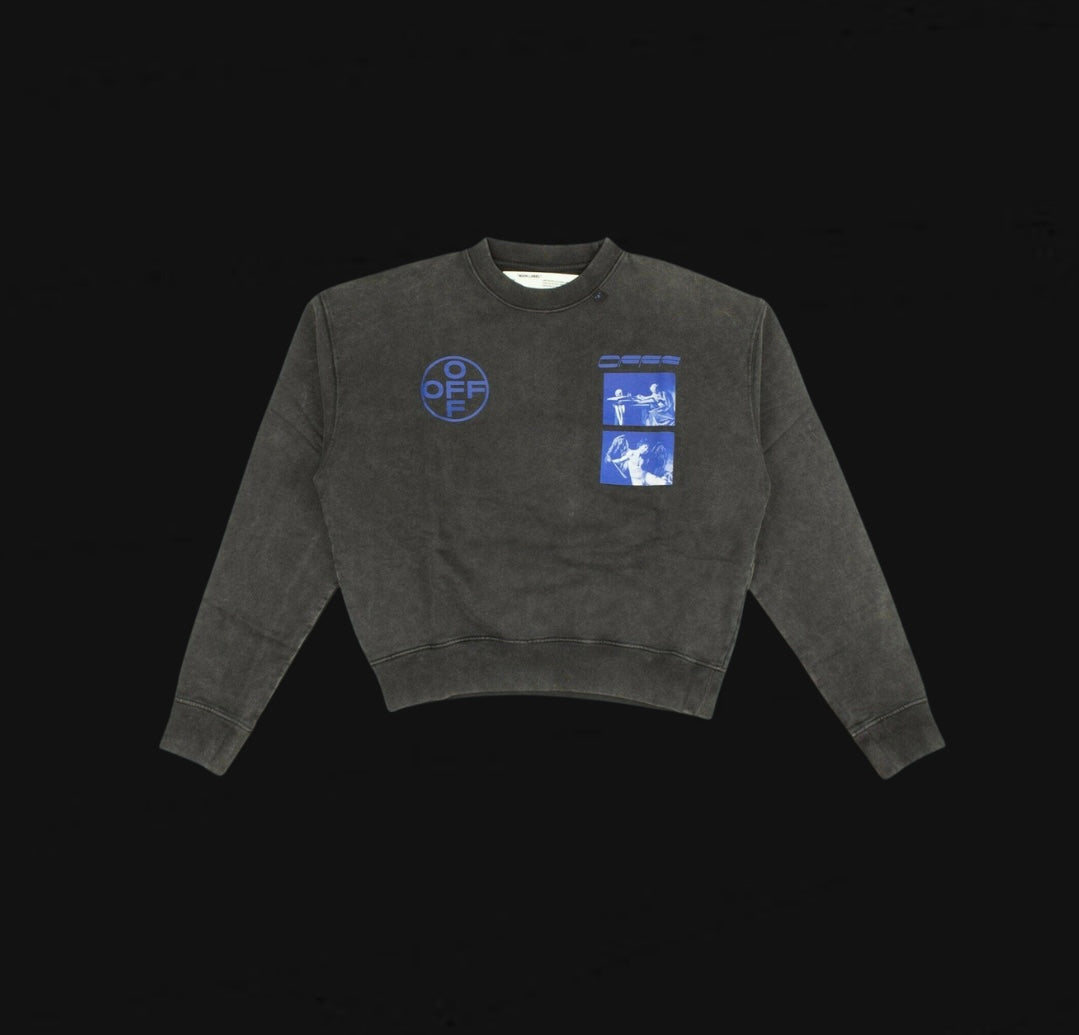 Off White Caravaggio Oversized Crewneck