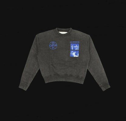 Off White Caravaggio Oversized Crewneck