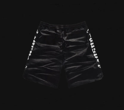 Godspeed Courtside Shorts Black Tie Dye
