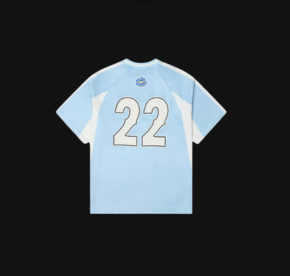 Broken Planet Football Jersey Light Blue