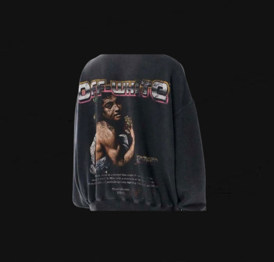 Off White Digit Bacchus Sweatshirt Crewneck