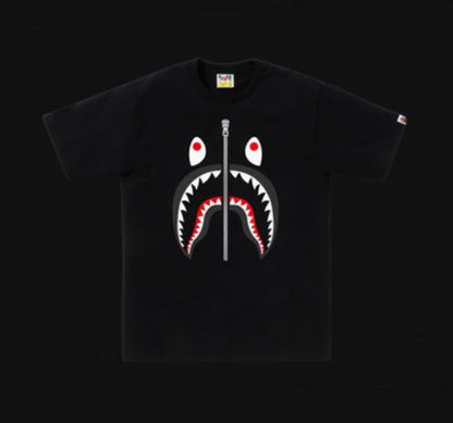 Bape Shark Mouth Tee Black