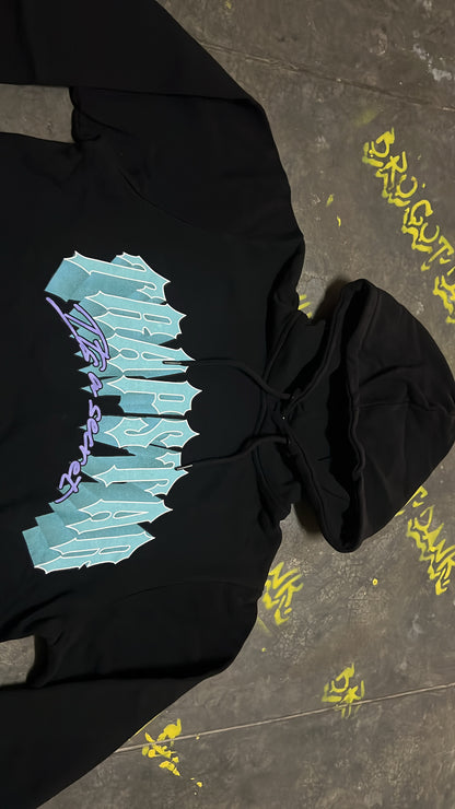 Trapstar Trap City Hoodie Black