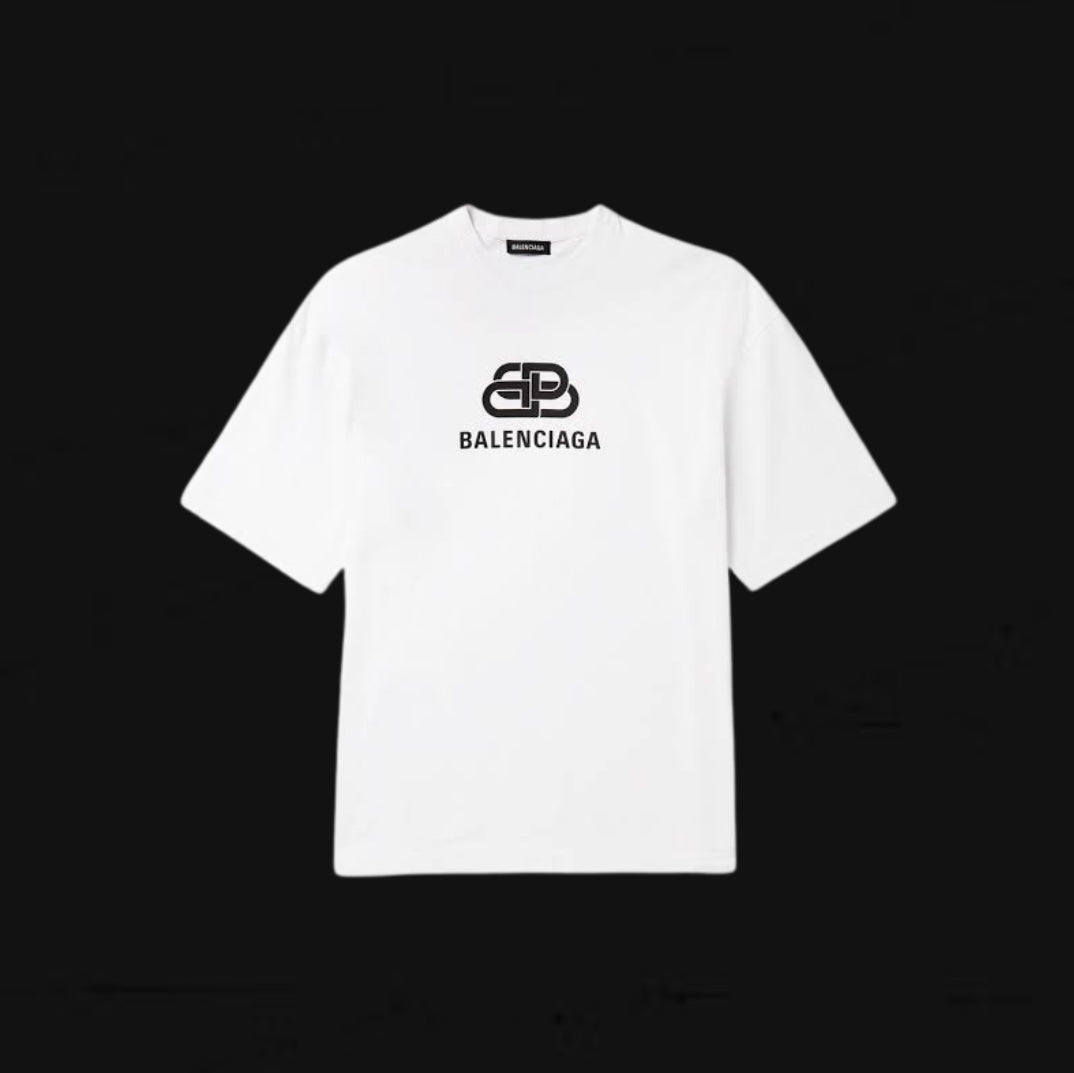 Balenciaga Logo Print Tee