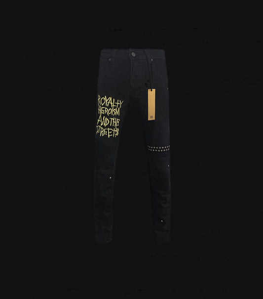 Ksubi 23 Van Winkle Pants “Jet Black”