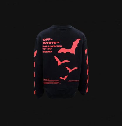 Off White Virgil Abloh Bats Sweatshirt