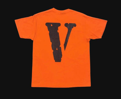 Vlone Friends Tee Orange/Black