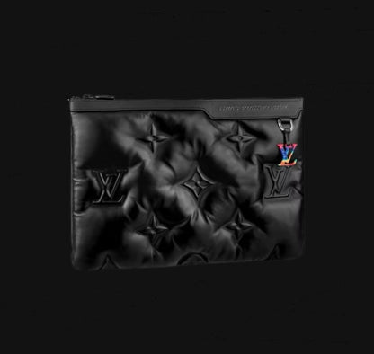 Louis Vuitton A4 Pouch Monogram Puffer Bag