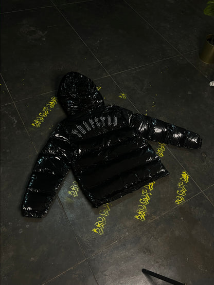 Trapstar Puffer Jacket Shiny 2.0 Black