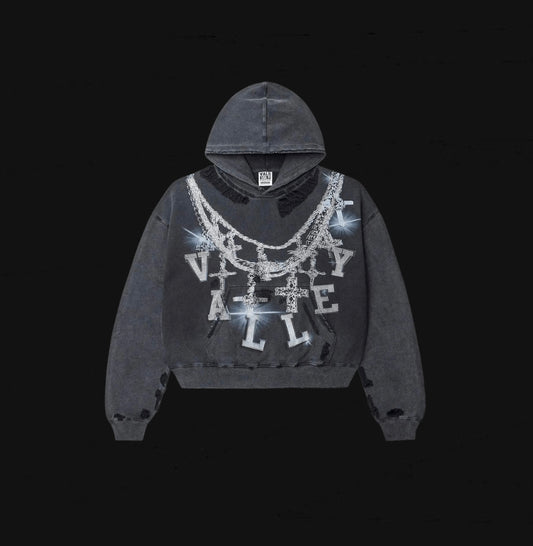 Vale Forever Big Chain Luxe Hoodie